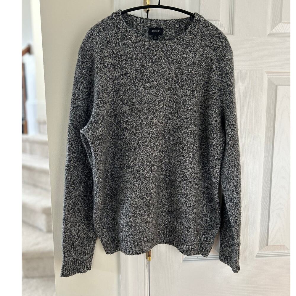 J. Crew Gray Crewneck Sweater for Men